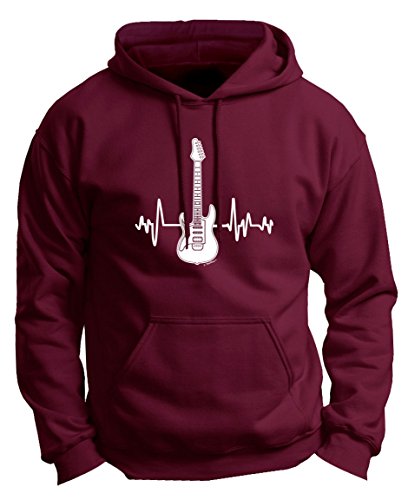 Electric Guitar Heartbeat Sweatshirt