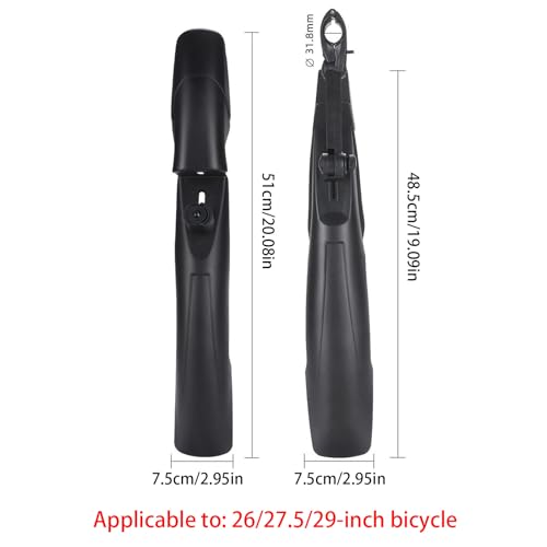 Guardabarros de ciclismo de alta resistencia para montaña y roca 6