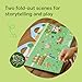Melissa & Doug Puffy Sticker Play Set – On The Farm, 52 Reusable Stickers with 2 Fold-Out Scenes, Restickable Animal Arts and Crafts Activity Book for Kids Ages 4+ - FSC Certified
