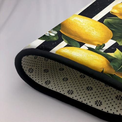 Tapis antidérapant pour bureau à domicile lavable grand format