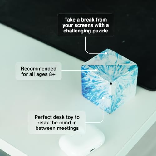 Image of Shashibo DODECA Magnetic Puzzle Cube, Sensory Fidget Toy for Adults & Kids, Stress Relief Fidget Toy for All Ages, Cool Fidget Toys for Desk, Shape Shifting Box, 100+ Possible Shapes
