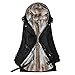 Produktbild Fcostume Damen Winter Jacke Parka Mantel Winterjacke Warme Lang Winterjacke, Winterjacke mit Kapuze und Teddyfell