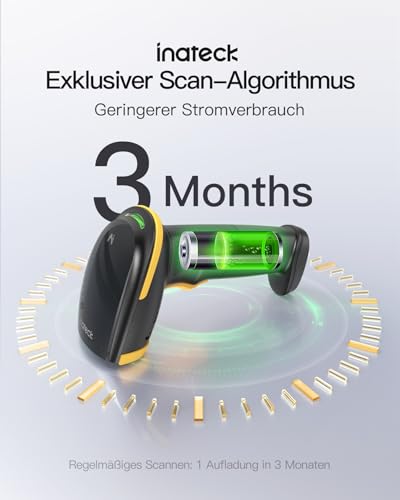 Inateck BCST-23 als 3-in-1 Barcode Scanner für 1D und 2D – Bild 3