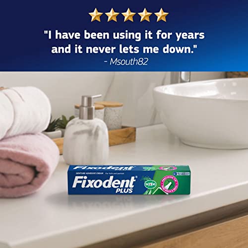 Fixodent Denture Adhesive Cream Plus Scope, 2 Ounce, Pack Of 2 (Packaging May Vary) #TOP6
