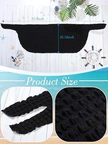 Geyoga Women Sarong Coverup Waffle Short Bathing Suit Wrap Swimsuit Bikini Skirt Beach Women Wrap Tie Front Cover up2