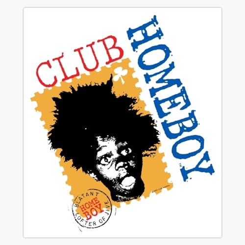 BMX Club Homeboy Buckwheat Home Boy Window Water Bottle Bumper Sticker Decal 5'