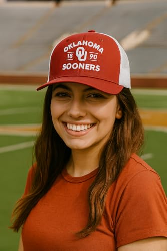 Gorra trucker ajustable Oklahoma University multicolor miniatura 3