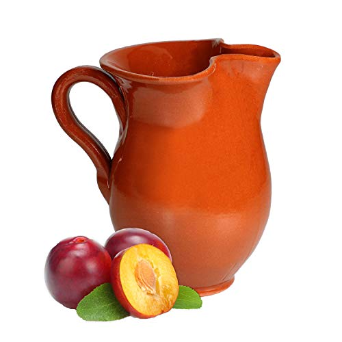 MamboCat - Jarra de arcilla (0,5 L, hecha a mano), diseño de vikingo