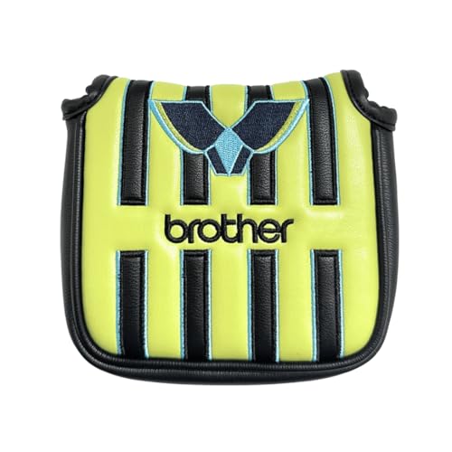 Housse de putter de golf premium par Caddy Club broderie club de football durable
