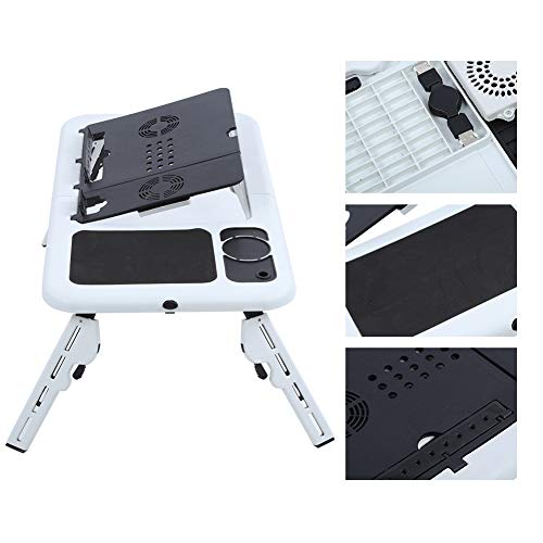 Escritorio Plegable para Laptop con Ventilador y Bandeja Deslizante miniatura 6