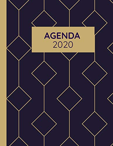 Télécharger AGENDA 2020: Agenda 2020 | Planning annuel de 366 pages grand modèle | Organiser votre semaine ou o Francais PDF