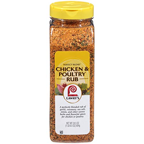 Lawry s Perfect Blend Chicken Rub And Seasoning, 24.5 oz