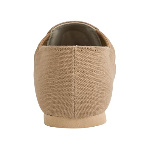 Linodes Unisex 09 Canvas Upper Slip-on Jazz Shoe for Women and Men's Dance Shoes4