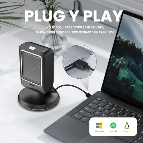 Periféricos, Office Product lector codigo barras Marca miemieyo (3)