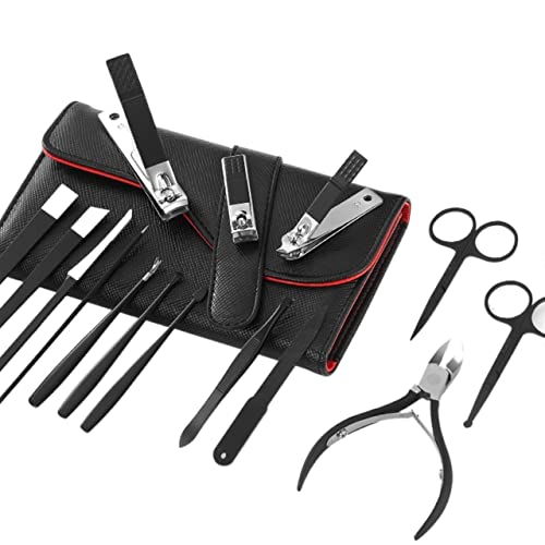 Coupe-ongles multifonctions et ciseaux : kit de manucure contre ongles durs - 3