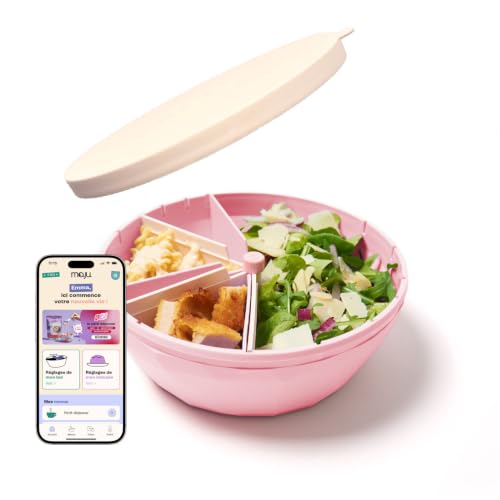 maju Bol Lunch Box à Compartiments Réglables, Fabriqué en France