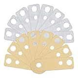 NUOBESTY Kit Scientifico 40 Pezzi Strisce Rame e Zinco per Esperimenti Elettrici Batteria alla Frutta, Accessori Elettrochimici per Progetti Fai da Te e Apprendimento Pratico a Casa