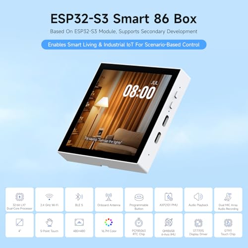 Contrôleur ESP32-S3 Smart 86 Box pour remplacer les interrupteurs obsolètes - 3
