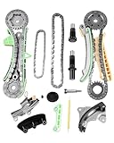 SCITOO TK4090 Timing Chain Kit Cam Chain Tensioner Cam Sprocket Cam Chain Guide Rail fits for 97-09 Ford Explorer Mazda B4000 Mercury Mountaineer