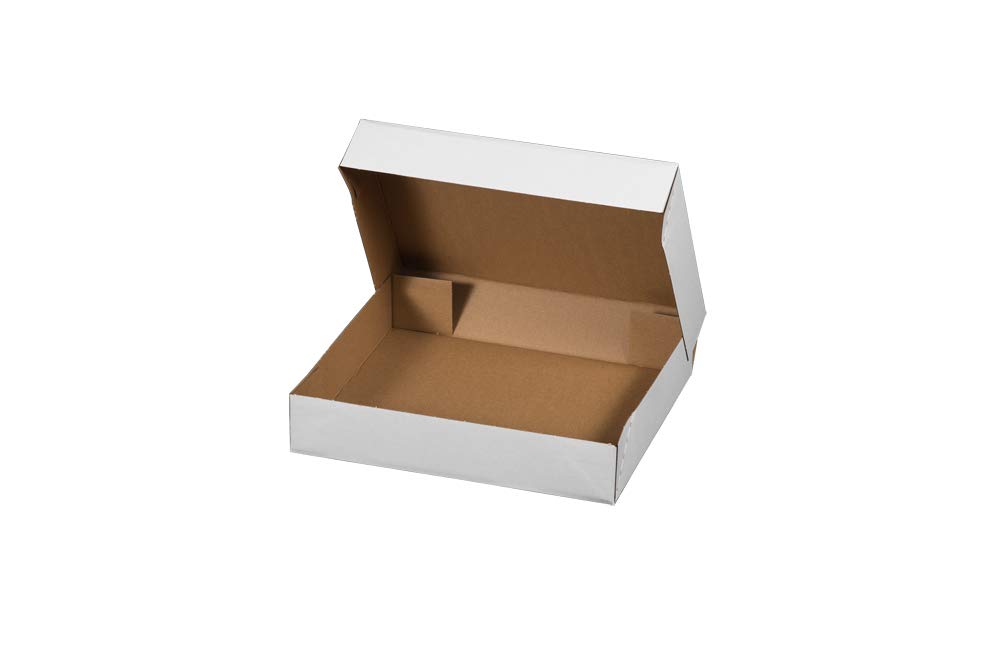 PROREGAL Mega Deal 40x E-Commerce Faltbodenschachtel XS | LxBxH 300x240x60 mm | unbedruckt | weiß | Faltkarton Versandverpackung Versandkarton