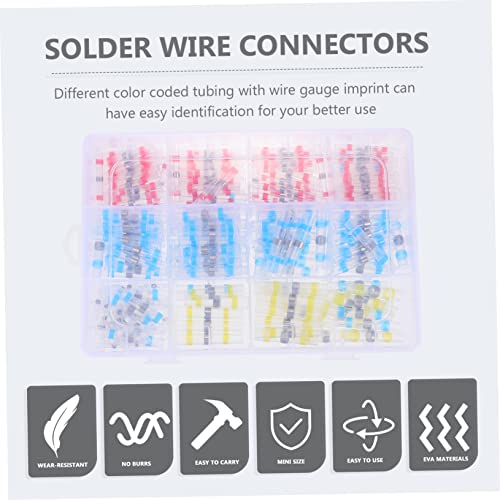 Operitacx 1 Conjunto De Kit De Terminal Termorretrátil Para Carro Kit De Fios Conectores Elétricos K
