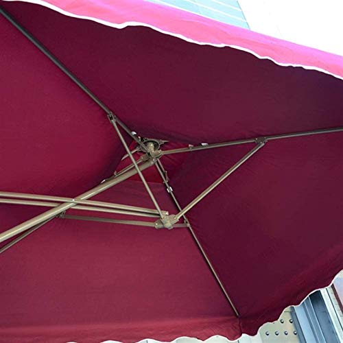 Parasolas al aire libre CLSDRZC protección solar cruzada balcón 5
