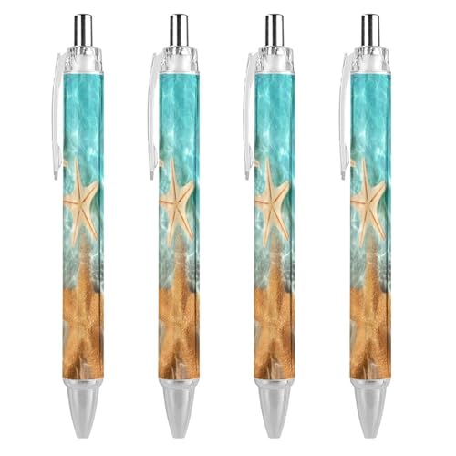 Bolígrafos negros de gel retráctiles con punta fina de 0,5 mm para oficina, pack de 2 unidades