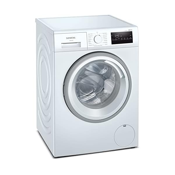 Siemens WM14NK23 iQ300 Waschmaschine 8 kg, 1400 UpM, SpeedPack L Beschleunigen Sie Ihre Programme, Outdoor-Programm, Nachlegefunktion, LED-Display