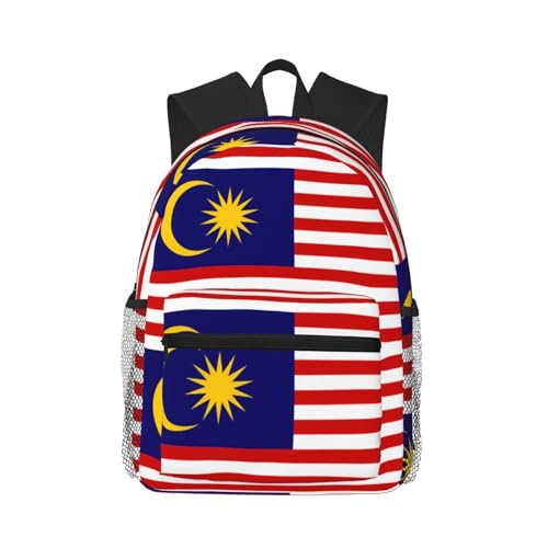 ZISHAK Malaysia Flag Print Lightweight Comfortable