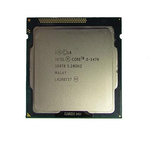 Intel SR0T8 CPU I5-3470 3.2GHz Core i5-3470 3.20GHz Quad Core 6M Socket 1155 OEM (rinnovato)