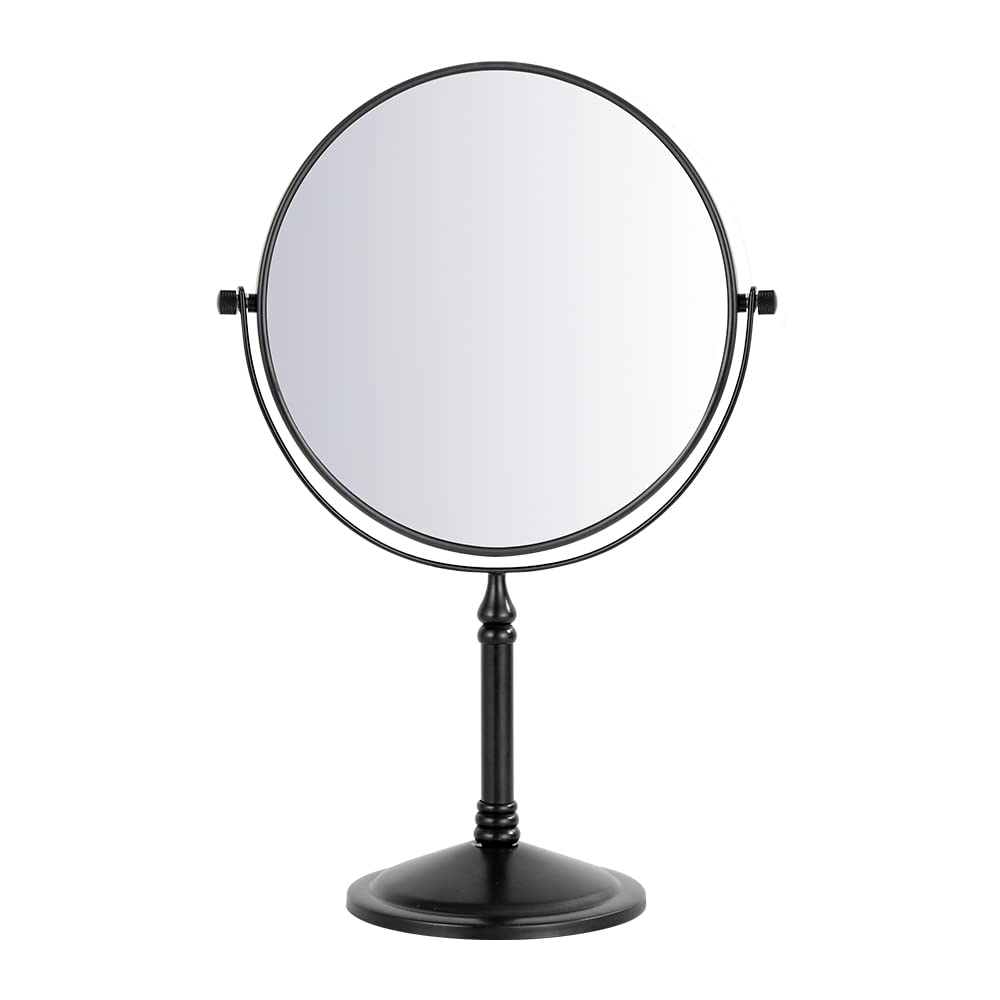 DOWRY Two-Sided Swivel Tabletop Vanity Makeup Mirror