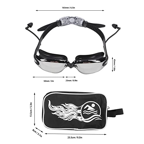 Conjunto de Chapéus de Shorts de Natação Masculinos Com 8 Peças, Shorts de Praia Masculinos, óculos,