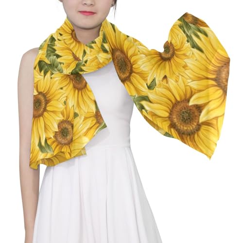 Lightweight Long Scarf Chiffon Shawls and Wraps for Women Fall Winter3