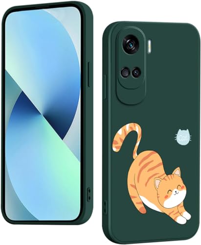 WOKEZ Telefonfodral för Honor 90 Lite 5G - Ultratunn Kattdesign