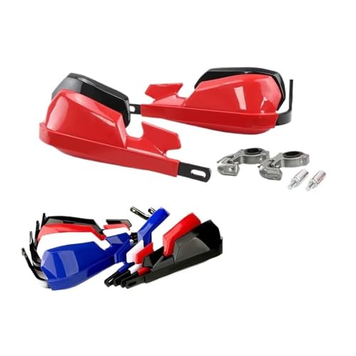 Protège-mains moto avec bouclier de protection et barre de guidon
