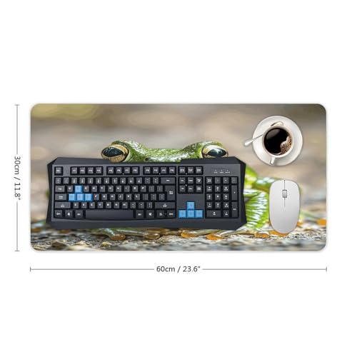 Cute Frog Pad Grande para Escritorio 30x60 cm miniatura 2