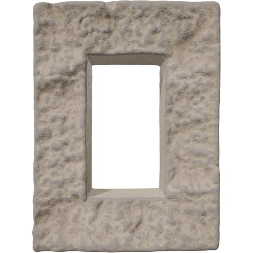Universal Electrical Cover for EverStone Faux Stone Siding Panels, 4"W x 3"D x 7 7/8"H, Desert Sand Color