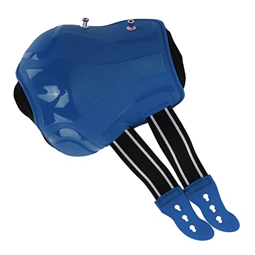 Beschermende hoefschoenen voor paarden, elastisch Verminder schade Ademende achterbeenlaarzen voor alle weersomstandigheden(Blauwe achterpoten, extra groot) - Afbeelding 5