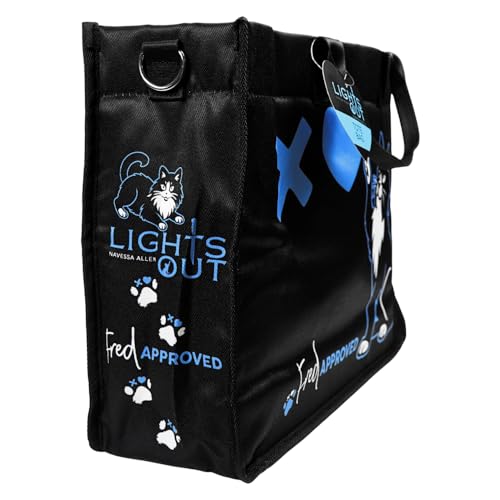 Bolso Tote Lights Out con asas dobles y correa ajustable miniatura 5