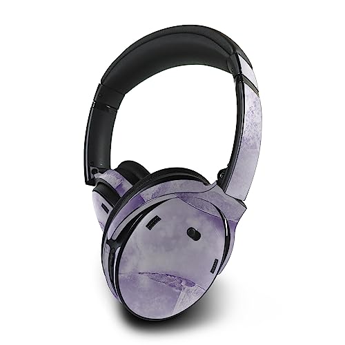Image of MightySkins Skin Compatible with Bose QuietComfort 45 Headphones - Round Amethyst | Protective, Durable, and Unique Vinyl Decal wrap Cover | Easy to Apply, Remove, and Change Styles | Made in The USA