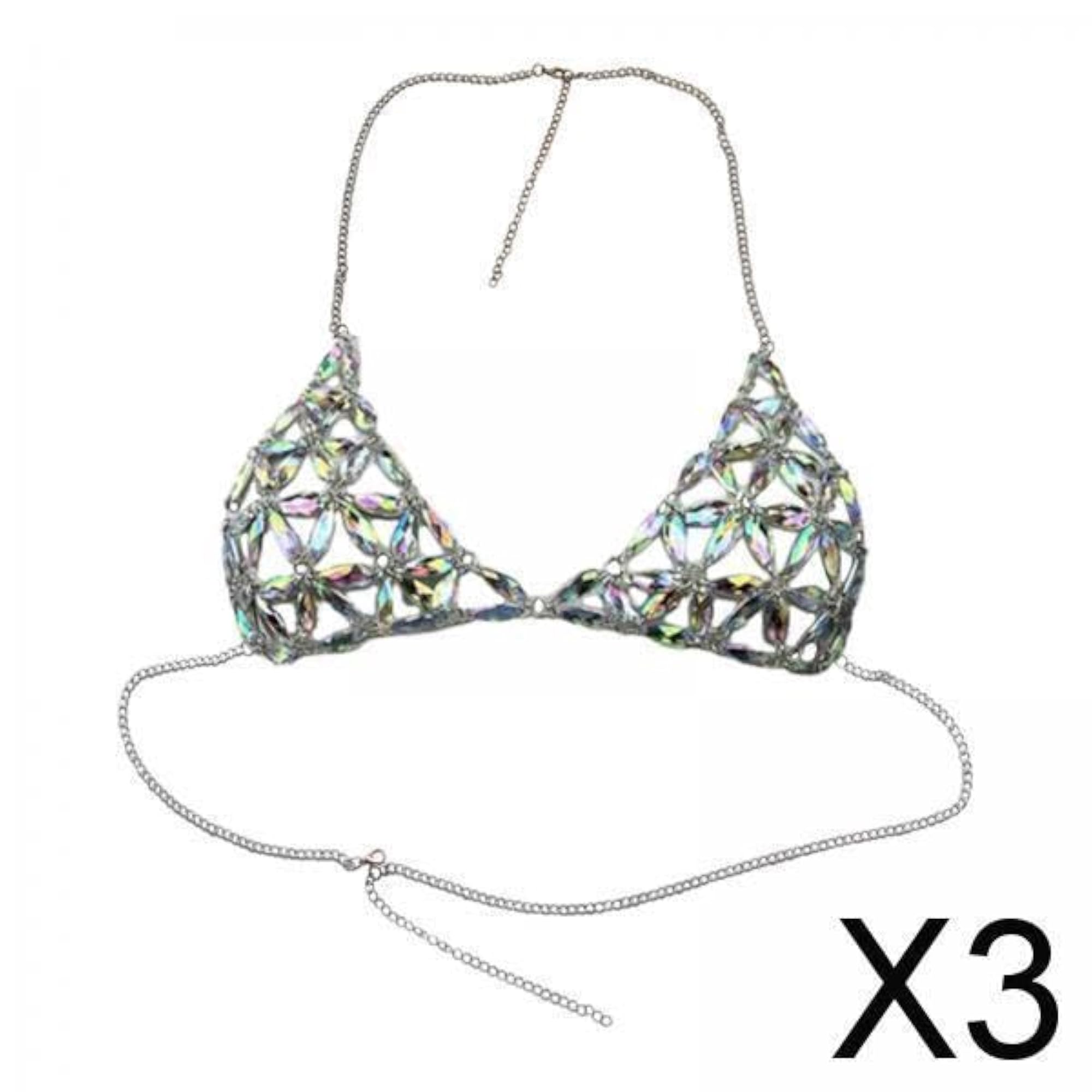 3 Women's Body Chain Stylish Lingerie