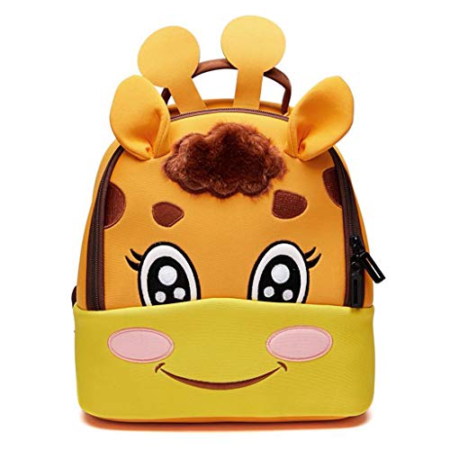 PROTAURI Kleinkind Kinderrucksack Rucksack für Jungen/Mädchen, 3D Cartoon Reisetasche Vorschultasche Schulbuchtasche mit Brustschnalle