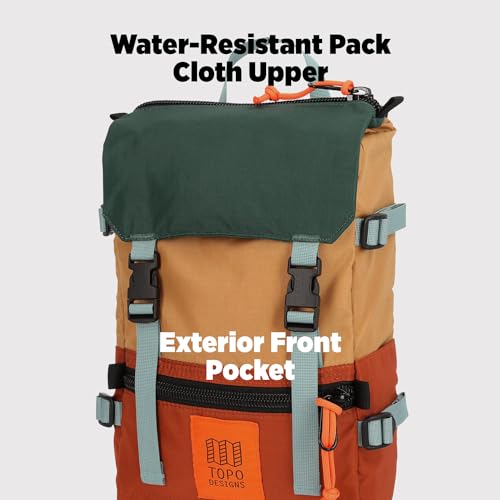 Image of Topo Designs Rover Pack Mini - Small Sized Daypack for EDC, Day Trips, Hikes, Iconic Denver Design, Fair Trade + Bluesign