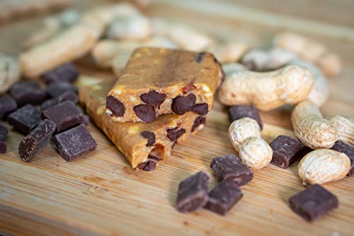 image for Peanut Butter & Dark Chocolate Chip Premium Protein Bar by Bonk Breake