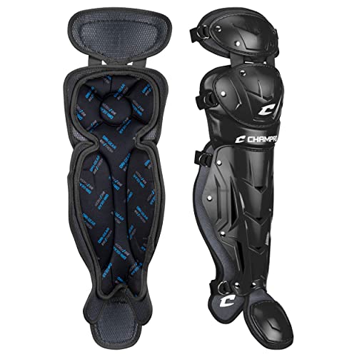 Protège-tibias CHAMPRO Optimus Pro noir 34,3 cm pour enfant