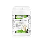 Non-GM Vitamin Protein Powders Weight Loss Shake Food Supplement (Vanilla Flavour) 300g Dairy Free Suitable for Vegetarians and Vegans Diet Meal Replacement Slimming Shakes for Weight Loss Meal