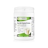 Non-GM Vitamin Protein Powders Weight Loss Shake Food Supplement (Vanilla Flavour) 300g Dairy Free Suitable for Vegetarians and Vegans Diet Meal Replacement Slimming Shakes for Weight Loss Meal