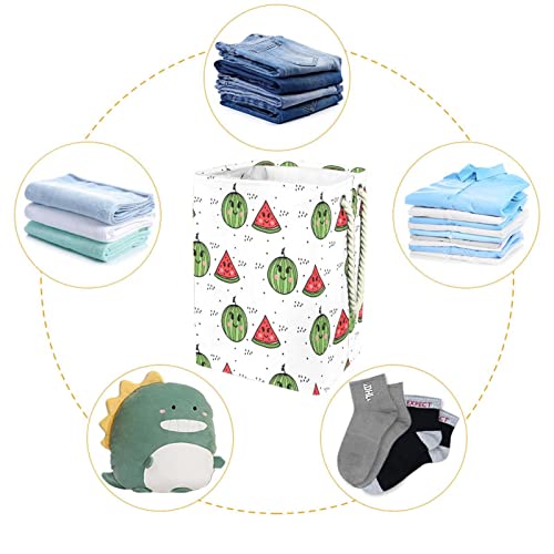 Panier à linge pastèque pour optimiser le rangement de la chambre