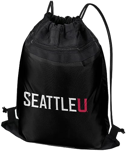 Campus Lab Seattle University Primary Logo Drawstring Backpack Bag Sackpack
