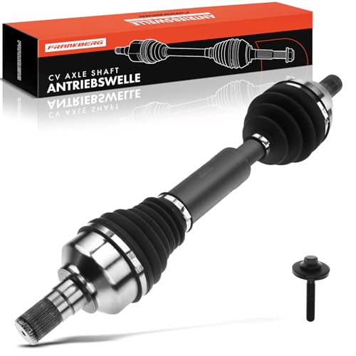 Frankberg Joint Kit Drive Shaft CV Joint Kit Mitout ABS Ring Front Axle Left Compatible with XC60 156 2008-2017 Replace# 36012415